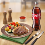 Coca-Cola, ретушь, визуализация и сборка мастер-макета