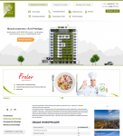 Сайт жилого комплекса «Fort Prestige»