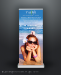 Roll-up для центра косметологии.
