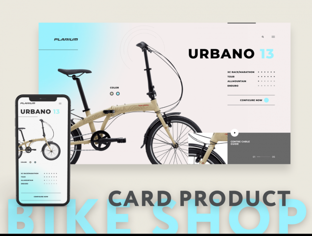 Лендинг Bike Shop