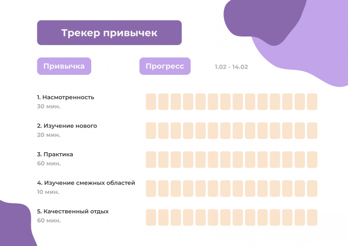 Трек лист