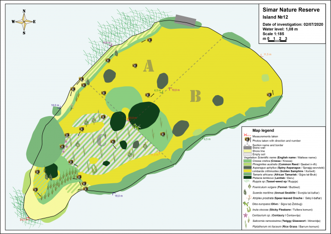 Карта растительности 12