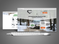 Лендинг для компании "Трофи-тур" (романтическая поездка)