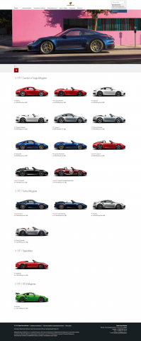 редизайн PORSCHE