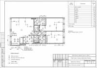 Чертежи для разработка интерьера, AutoCAD