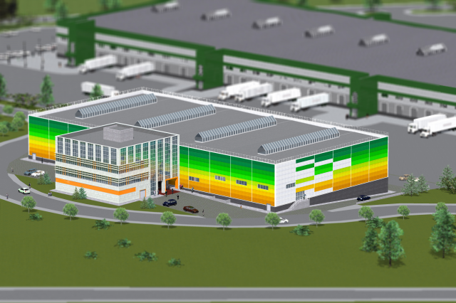 Офисно-торговое здание агропарка в Самаре