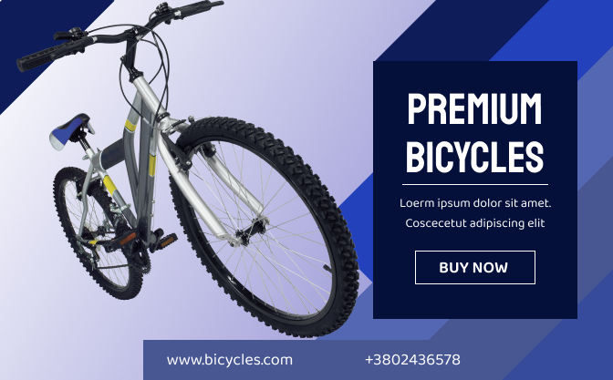 Баннер магазина велосипедов №3