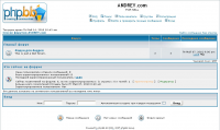 Форум на базе скрипта  phpBB