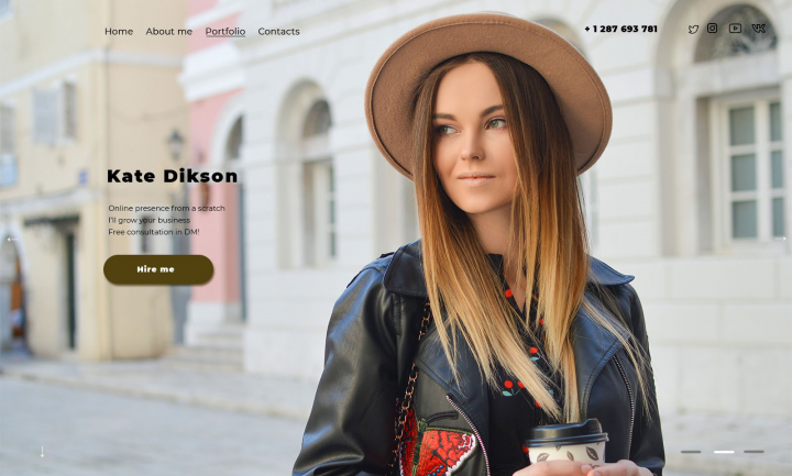 Landing Page для smm-специалиста