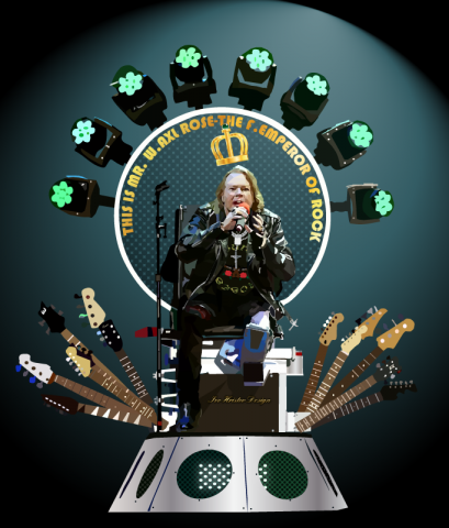 Axl Rose Polygons
