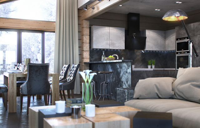 Проект коттеджа 300 кв.м.