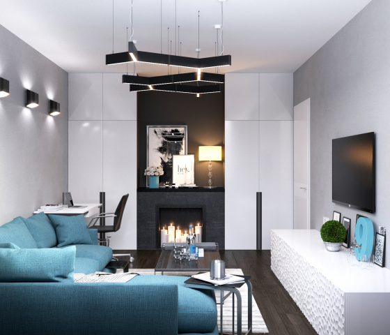 Проект квартиры 70 кв.м.