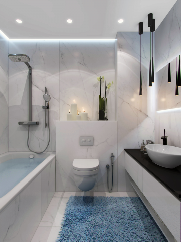 Проект квартиры 90 кв.м.