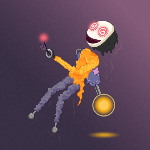 Иллюстрация к марафону художников, тема "Фейк"