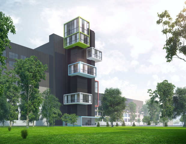 Реконструкция промышленного здания