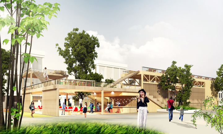 Благоустройство территории Технокампуса/Лекторий