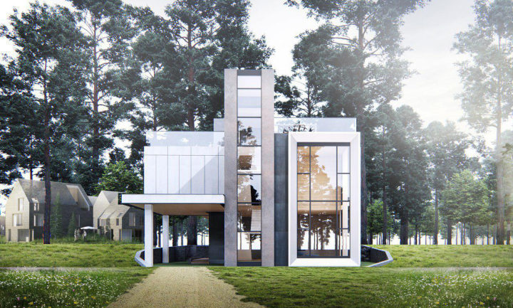 Частный жилой дом