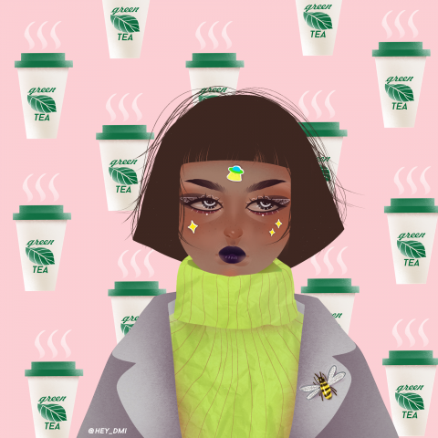 Иллюстрация "Tea time"
