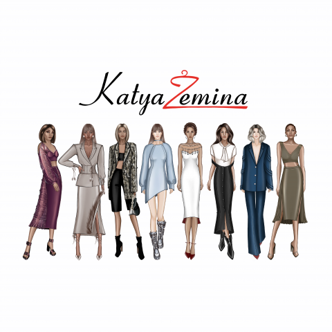 models by Katya Zemina