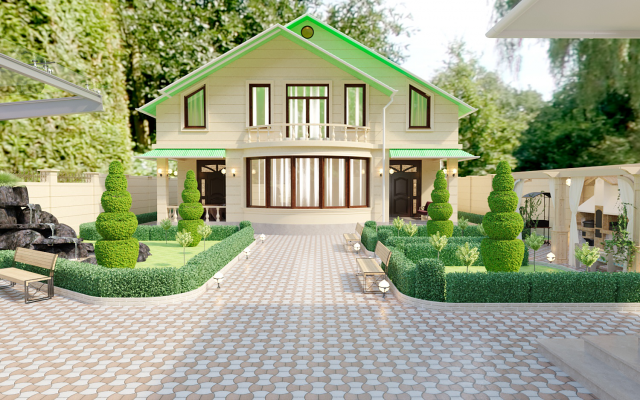 3D визуализация экстерьера