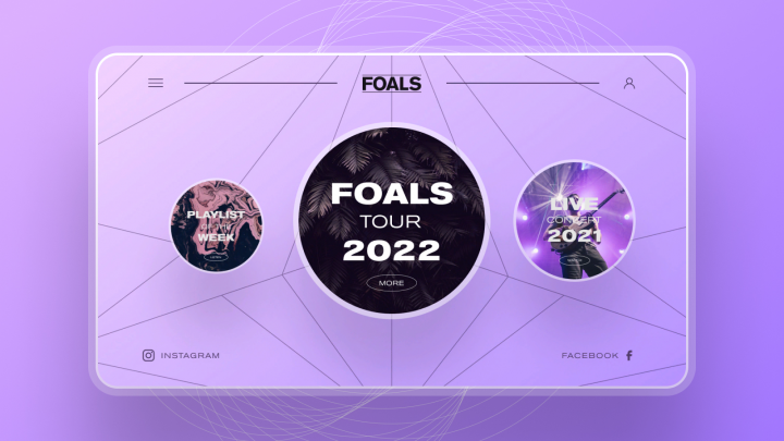 Сайт группы Foals