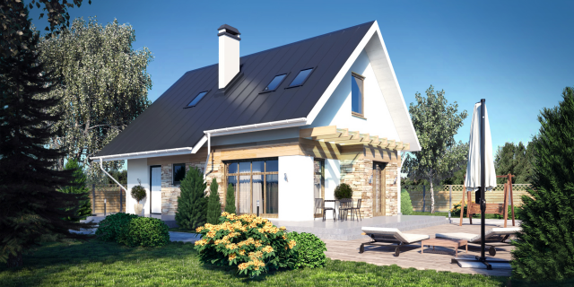 Индивидуальный жилой дом в городе Пскове 2