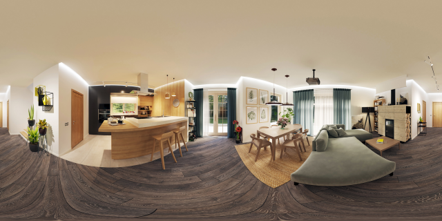 Интерьер жилого дома VR