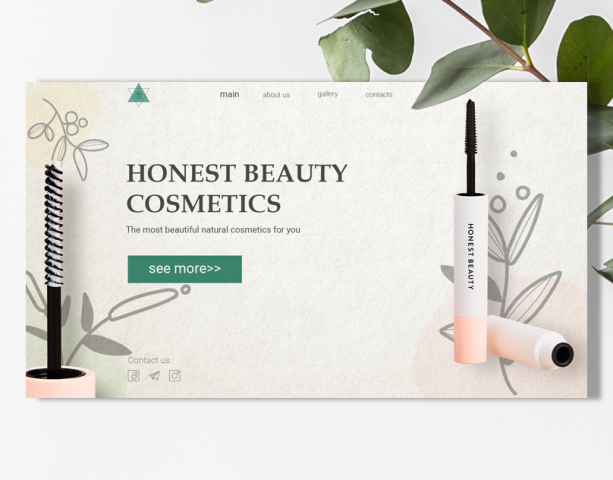 Натуральная косметика "Honest beauty"
