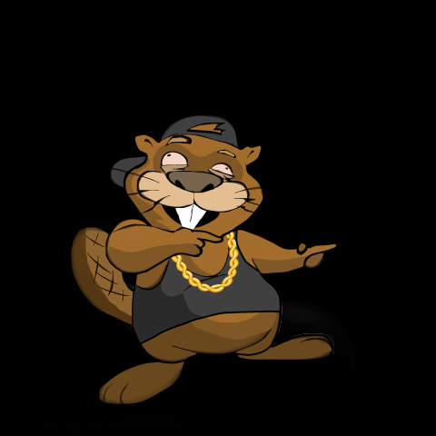 стикер Бобер