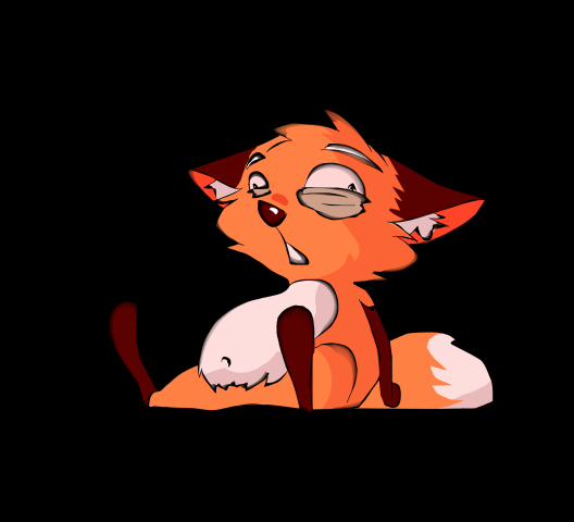 стикер Лиса1