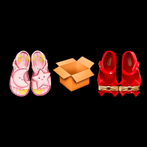 Анимация обмена пар обуви