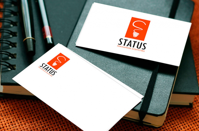 Логотип для рекламного агенства "STATUS"