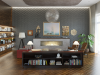 гостиная в частном коттедже, г.Москва