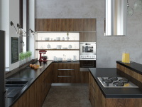 кухня-столовая в частном коттедже, г.Москва