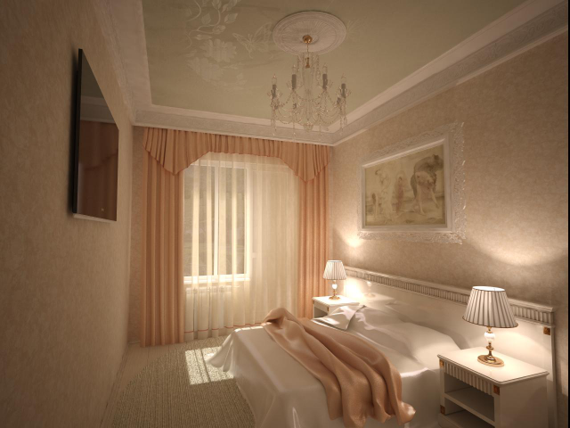 Спальня в спальном районе