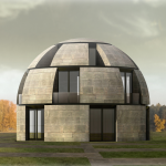 Проект купольного дома/экстерьер