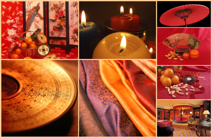 Фотообои - коллаж «Фен-шуй»