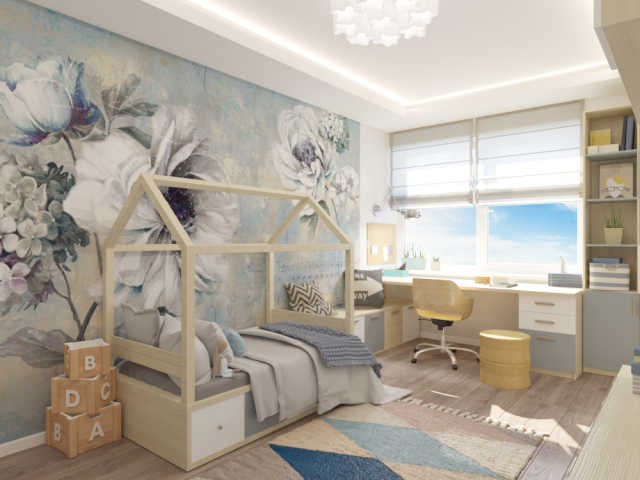 Десткая комната для маленькой принцессы