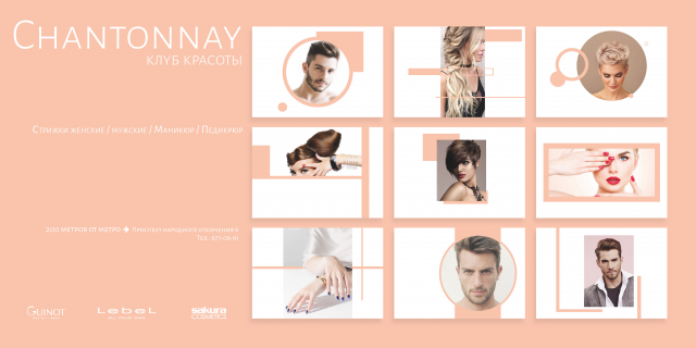 Chantonnya плакат в метро