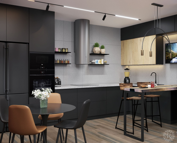 Кухня в частном доме