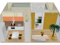 перепланировка кв. 38 м