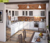 Кухня, квартира на 84 кв. м. г. Киев