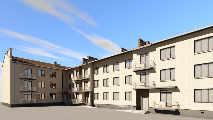 32-квартирный дом. Проект