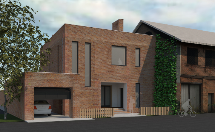 Проект дома в современном стиле