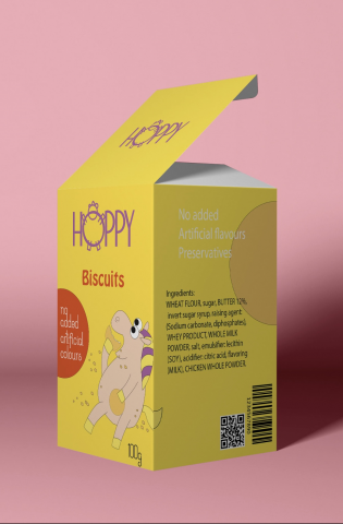 Package for kids biscuits