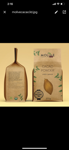 Package for organic product