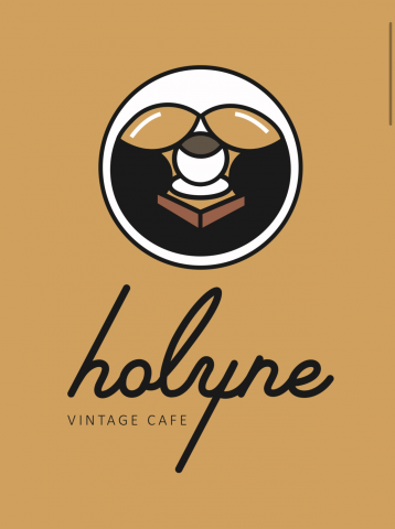 Logo for vintage cafe