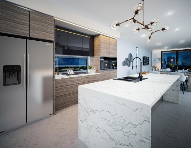 AUSTRALIA. KITCHEN INTERIOR DESIGN RENDERING