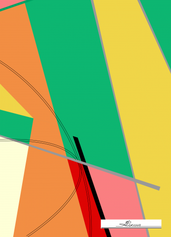 графическая работа в векторная для стен 4