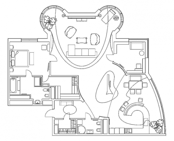 Квартира  в "Миракс парк" 170 кв.м. ПОСЛЕ